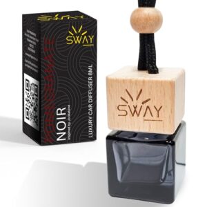 Pomegranate Noir inspired by Jo Malone Car Air Freshener Unisex | Strong Car Perfume with Odour Eliminating Technology | Long Lasting Car Air Fresheners | Car Accessories | by Sway Fragrance