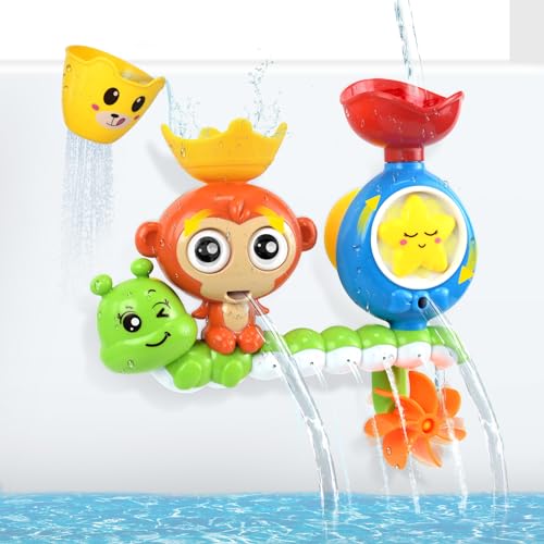 OSLINE Bath Toys for 1 2 3 Year Old