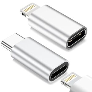 Lighting to USB C Adapter & USB C Adapter to Lightning