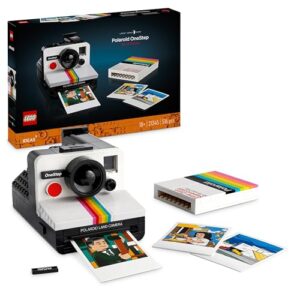 LEGO Ideas Polaroid OneStep SX-70 Camera Vintage Model Kit for Adults to Build