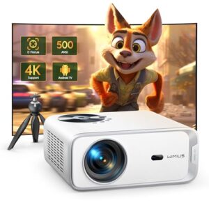 【Electric Focus & Android TV】Projector 4K