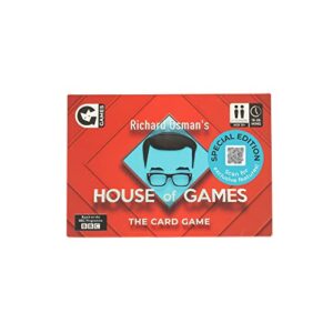 Ginger Fox Official Richard Osman's House Of Games Card Game Special Edition. Fun Trivia Game Based On The BBC Game Show Of Puzzles And General Knowledge. Outwit Your Opponents in Fun Mind Games.