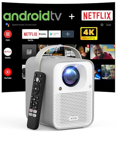 【Auto Focus】ETOE Seal Android 11.0 Projector