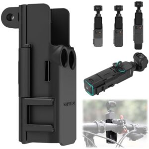 Honbobo Osmo Pocket 3 Accessories compatible with DJI Osmo Pocket 3 Adapter Mount Pocket 3 Protective Frame compatible with DJI Pocket 3 Expansion Adapter Camera Adapte