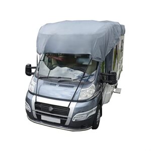 UK Custom Covers MOTORHOMETOPCOVER Motorhome Top Roof Cover Waterproof Heavy Duty (Grey