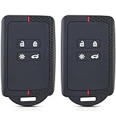 Juttzzei Land Rover Car Key Cover for Land Rover Defender Discovery Evoque LR4 Range Rover Sport ...