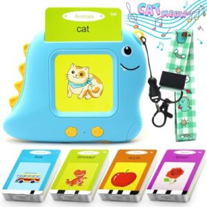 Talking Flash Cards for Toddlers with Lanyard