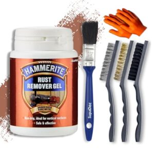 Rust Treatment Bundle with 100ml Hammerite Rust Converter Gel
