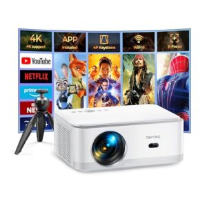 【Android TV & Electric Focus】Projector 4K Supported