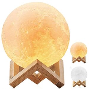 Mayround 7.9" Large 3D Moon Lamp