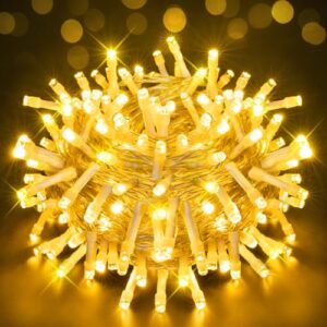 Ollny Christmas Fairy Trees Lights - 100 LEDs Bright Battery Operated String Lights