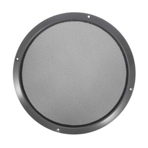 Hihaha 10" Titanium Tone Car Audio Speaker Cover Mesh Subwoofer Grill/1Pcs