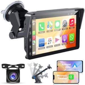 Portable Car Stereo Wireless Apple Carplay Android Auto