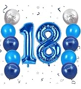 40 Inch Starry Sky Number 4 Balloon, 4th Birthday Balloons, 11Pcs Pearl Light Purple Pink Blue La...