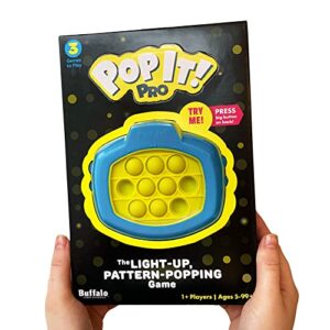 Big Potato Pop it! PRO: How fast can you pop? The original light-up bubble popping brain-training game and sensory fidget toy