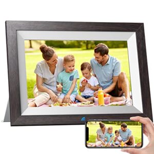 KODAK Digital Picture Frame 10.1 Inch WiFi Electronic Picture Frame HD IPS Touchscreen Smart Photo Frame with 32GB Memory