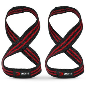 DMoose Figure 8 Lifting Straps for Weightlifting