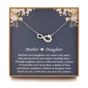 NOURISHLOV Mother and Daughter Necklace