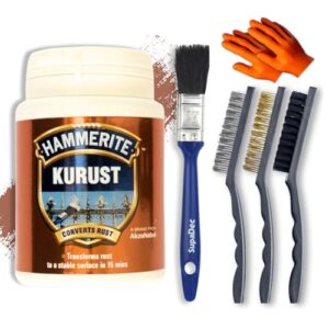 Rust Treatment Bundle with 90ml Hammerite Kurust Rust Converter