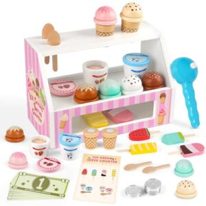 Dreamon Wooden Ice Cream Set for Kids