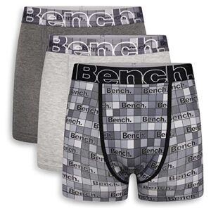 Bench - Mens Everyday Essentials Multipack Boxer Jersey Shorts