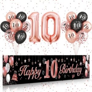 10th Birthday Decorations for Girls