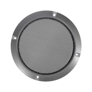 Hihaha 6" Titanium Tone Audio Speaker Cover Mesh Subwoofer Grill Guard/1Pcs