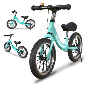 14 16 inch Balance Bike for 3-8 Year Old Boy Girl