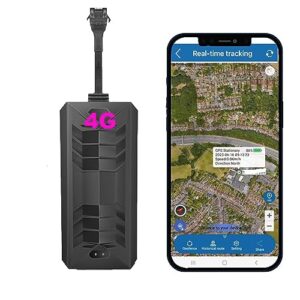 Winnes GPS Tracker Wired DC 9V-95V Anti Theft Car Tracker Without Subscription 4G Signal Location Positioning Tracking Device for Car