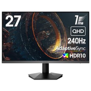 KOORUI 27 Inch Gaming Monitor QHD (2560 x 1440)