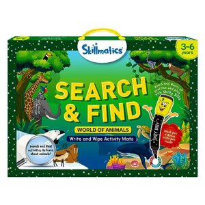 Skillmatics Preschool Learning Activity - Search and Find Animals Educational Game