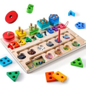 SYHLN Montessori Toys for 3 Year Old Boys