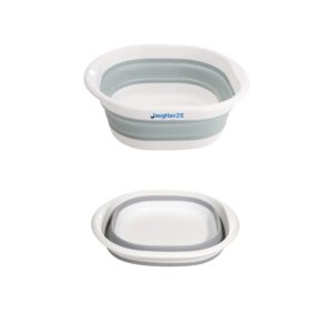 Square Folding Hand Wash Basin Collapsible Washing Up Bowl Portable Washbasin Camping/Hiking Water Storage Folding Basi