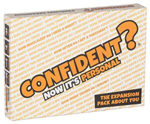 CONFIDENT? Personal Expansion: The Hilarious Addition to the Hit Family Party Game - Who Knows Who Best?