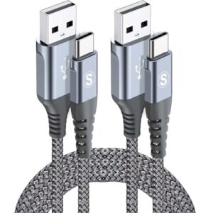 2Pack 2M USB C Charger Cable