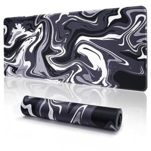 YUWLDD Mouse Pad Gaming Large Desk Pad (31.5 x 11.8 x0.12 inch) Washable Keyboard Pad Laptop Desk Mat