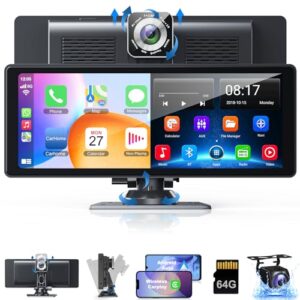 Portable Wireless Carplay& Android Auto Car Screen
