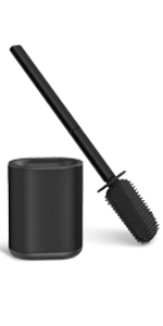 silicon toilet brush