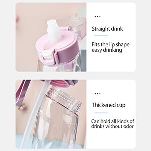 Thickened cup Can hold various beverages without peculiar smell.