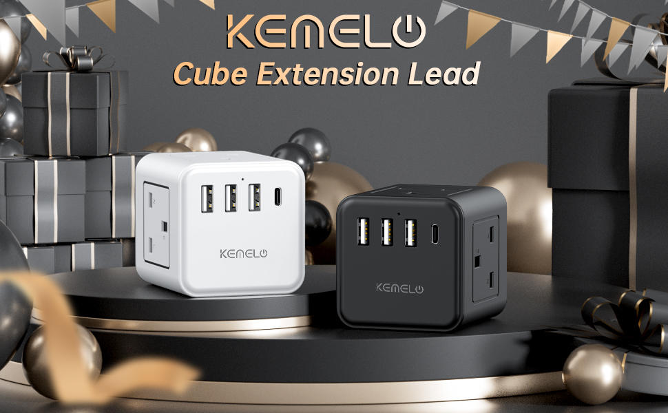 cube extension lead with usb
