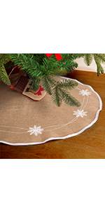 burlap tree skirt
