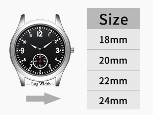 ONLY fit 20mm lug width watches for traditional or smart watch.