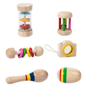 Lumiscent Montessori Rattles