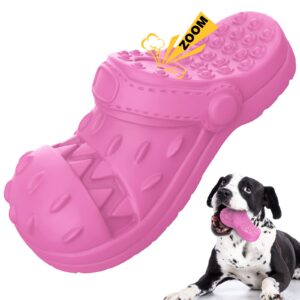 RUXAN Indestructible Dog Toys - Squeaky Dog Chew Toys with Milk Flavor