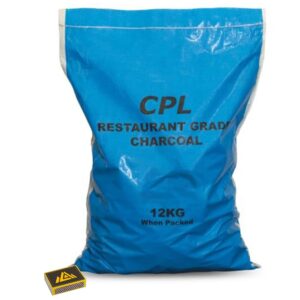 Homefire CPL Restaurant Grade Charcoal | 12 Kg BBQ Charcoal Lumpwood Charcoal for Quick and Sizzling BBQs Authentic Taste Heat Charcoal Briquettes With Perfectonish Match Box