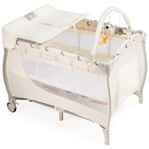 Maxmass 3 in 1 Baby Travel Cot