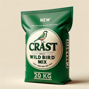 Crast Premium Seed and Nut No Mess Wild Bird Food Mix (20KG)