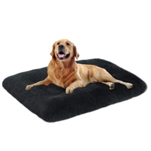 Mirkoo Dog Bed Long Plush Calming Pet Bed