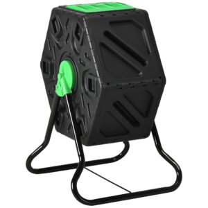 Outsunny 65L Compost Bin for Garden