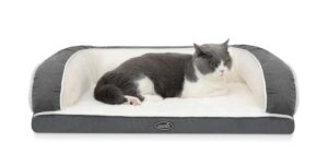 Pecute Orthopedic Pet Sofa Bed (M 76*46*18 cm)